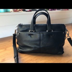 Rebecca Minkoff Black Leather Satchel